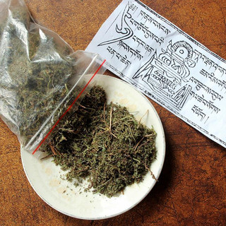 Cỏ Thần Tây Tạng - Ganden Kamba Đốt Xông Rất Thơm
