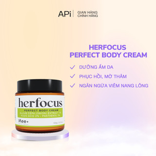 Kem dưỡng ẩm HERFOCUS hỗ trợ phục hồi giảm thâm, làm trắng da body, giúp da mềm mịn màng MEE NATURAL