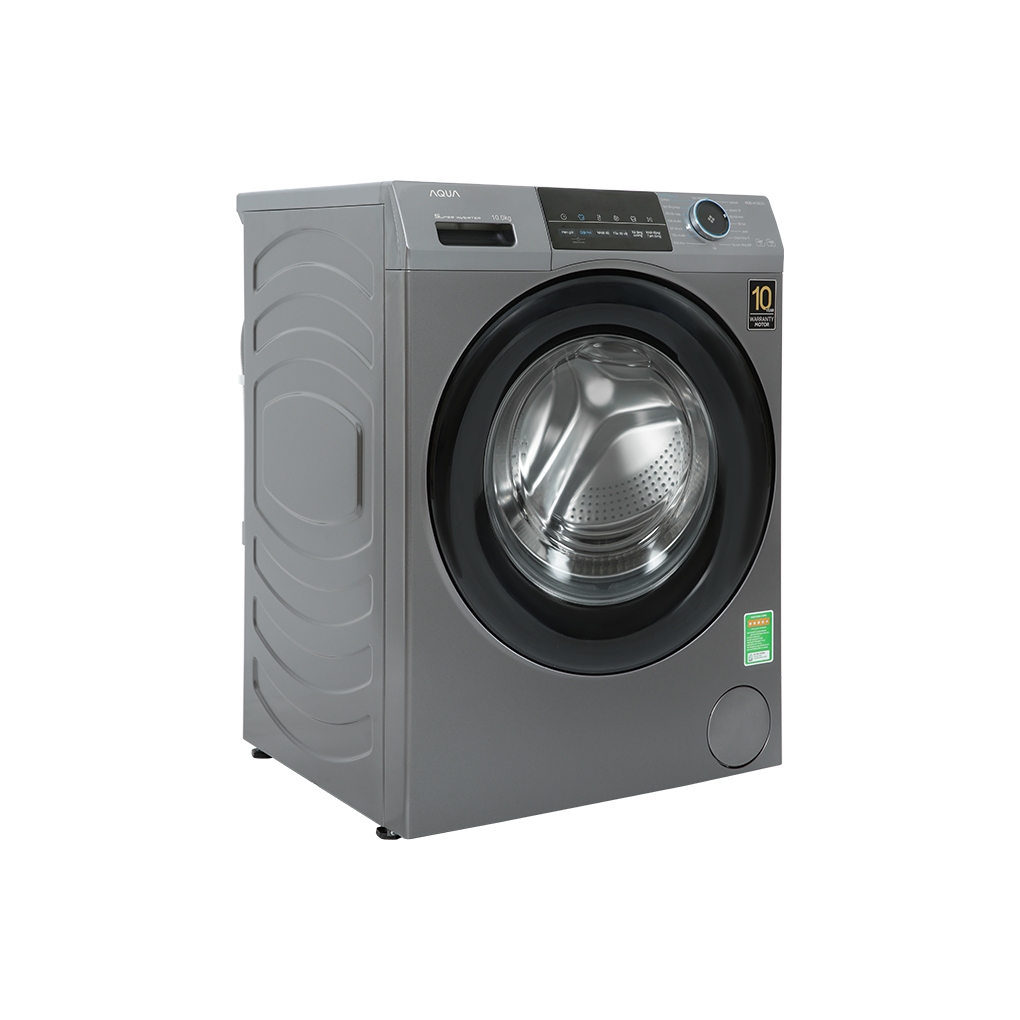 Máy giặt Aqua AQD-A951G S 9.5kg cửa trước lồng ngang – Bảo hành chính hãng 24 tháng
