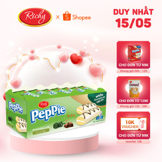 Bánh Peppie Richy Khay 360g Vị Lá Dứa