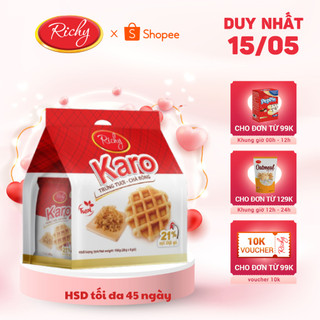 Bánh tươi Richy KARO bịch 6 chiếc (26g/chiếc)