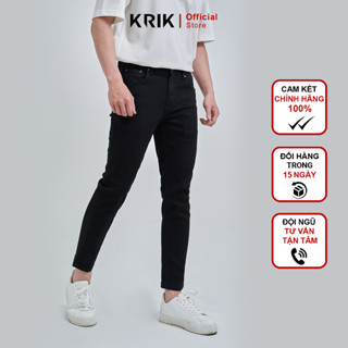Quần Jean Nam Local Brand KRIK Form Slimfit Ôm Nhẹ Tôn Dáng Dễ Phối Đồ Chất Liệu Jean Không Phai Cao Cấp QJ6088
