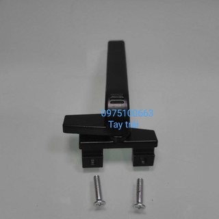 Tay gạt Hammered 8110 màu Đen -Tay cài cửa nhôm cho cửa sổ mở quay mở hất-tay gạt cửa nhôm