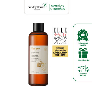 Nước tẩy trang bí đao Cocoon tẩy sạch makeup & giảm dầu 500ml