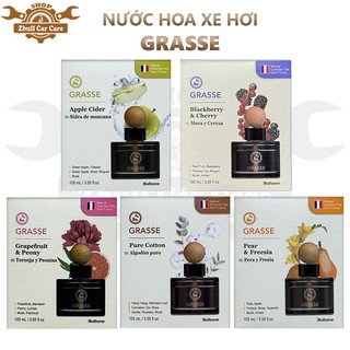 Nước hoa ô tô Grasse Bullsone 105ml - Dùng cho xe hơi, phòng, và nhà cửa.