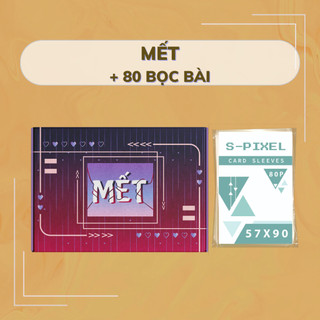 Bộ bài mết 60 lá, bộ bài tình yêu gồm các thử thách và câu hỏi để khám phá đối phương mã: tks002, 1 bộ mết + bọc