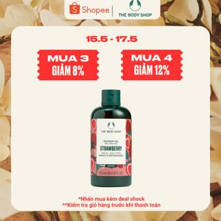 Sữa Tắm Hương Dâu Strawberry Shower Gel 250ml The Body Shop
