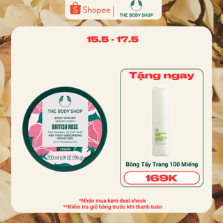 Sữa Chua Dưỡng Thể Hương Hoa Hồng British Rose Body Yogurt 200ml The Body Shop