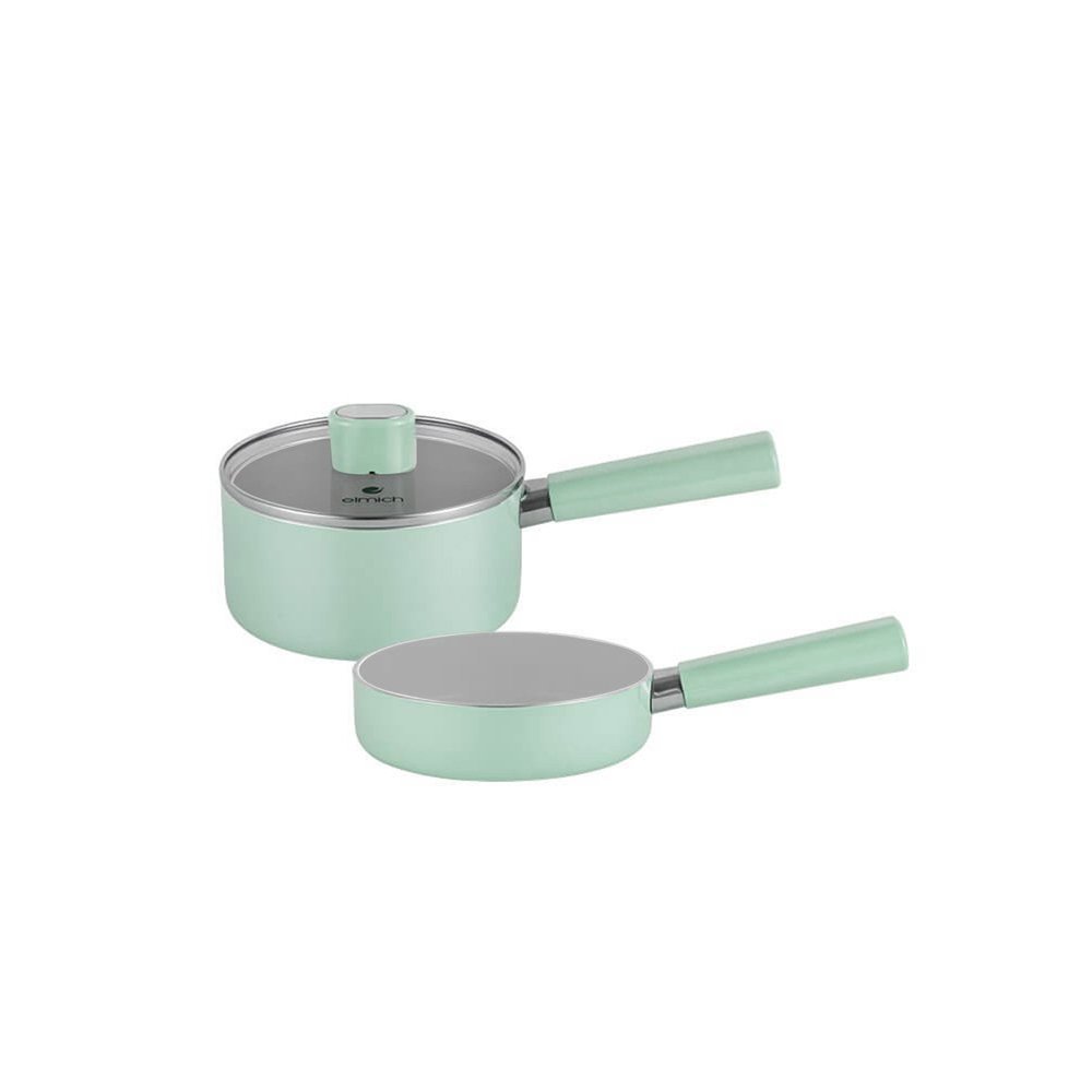 Bộ nồi chảo chống dính sứ Elmich Baby EL 1168 | BigBuy360 - bigbuy360.vn