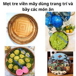  Mẹt tre viền mây  Loại 1  đường kính 20 25 30cm 