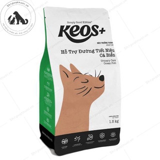 Thức Ăn Hạt Cho Chó Mèo Keos 1.5kg