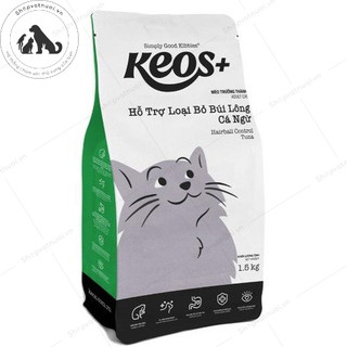 Thức Ăn Hạt Cho Chó Mèo Keos 1.5kg
