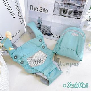 Địu ngồi HONPER 9 tư thế cho bé phân phối chính hãng cho bé 0-48 tháng tuổi