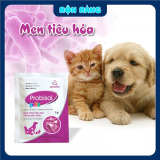 Men tiêu hóa chó mèo Probisol gói 5g hỗ trợ đường ruột ngừa tiêu chảy