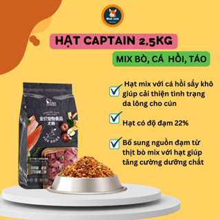  Thức ăn cho chó Hạt Captain Các loại Túi 2,5kg 
