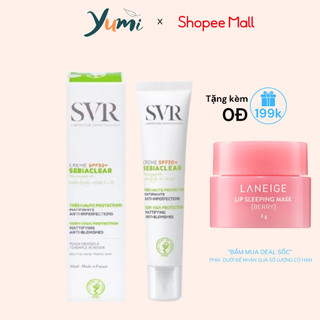 Kem chống nắng cho da dầu mụn SVR Sebiaclear Crème SPF50 40ml