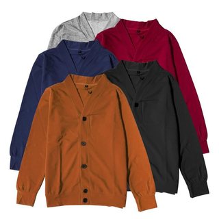 Áo khoác cardigan unisex nam nữ KING tay dài chất thun dày mềm mịn phong cách hàn quốc trẻ trung năng động K125 K124