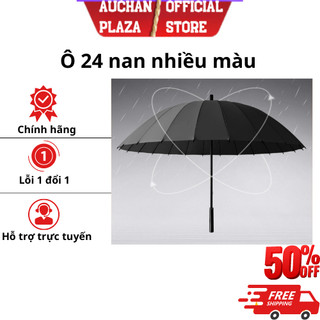 Ô dù 24 nan che nắng mưa, ô nhiều màu sắc, dù rộng, gấp gọn