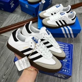 Giày Sneaker Adidas Samba Classic White nam nữ, giày Samba bản Trung