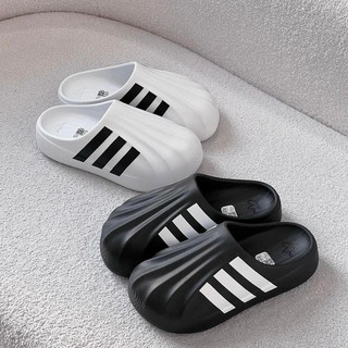  Giày Sục đạp gót đúc nguyên khối ADIFOM chống nước Sục Adidas Adifom Superstar cao 4cm hottrend 2024 