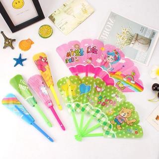 🍉Quạt Nhựa Gấp Cầm Tay Mini (dài 13cm) - Quạt Nhựa Gấp Gọn Bỏ Túi DUASHOP.