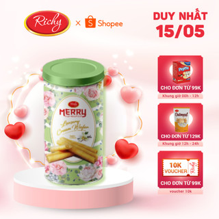 Bánh Richy Merry kem quế vị vani 208 g