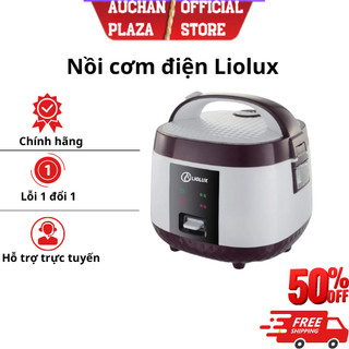Nồi cơm điện LIOLUX dung tích 1.8 lít, ruột nhôm truyền nhiệt nhanh, bảo hành 12 tháng