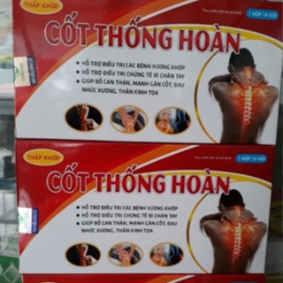SỈ 5, 10 HỘP Thấp Khớp Cốt Thống Hoàn - Hỗ Trợ Các Bệnh Xương Khớp, Thoái Hóa Khớp, Thần Kinh Tọa