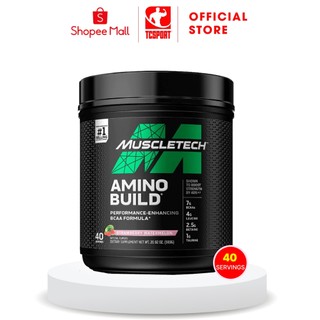 Hộp BCAAs Amino Build 40 Lần Dùng - Chính Hãng Muscletech USA