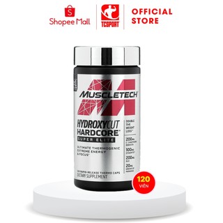 VIÊN ĐỐT MỠ GIẢM CÂN HYDROXYCUT HARDCORE SUPER ELITE 120 VIÊN - HÀNG CHÍNH HÃNG MUSCLETECH