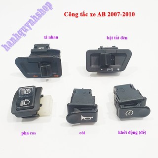 Nút công tắc xe ab đời cũ 2007-2010