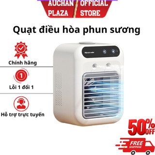 Quạt điều hòa phun sương mini Chefman CM-D124 dung tích 500ml 2 tốc độ gió 3 chế độ phun sương