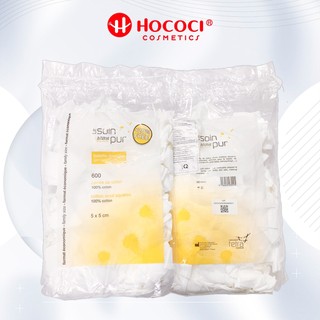 Bông Tẩy Trang Pháp Soin Pur Tetra 600 Miếng
