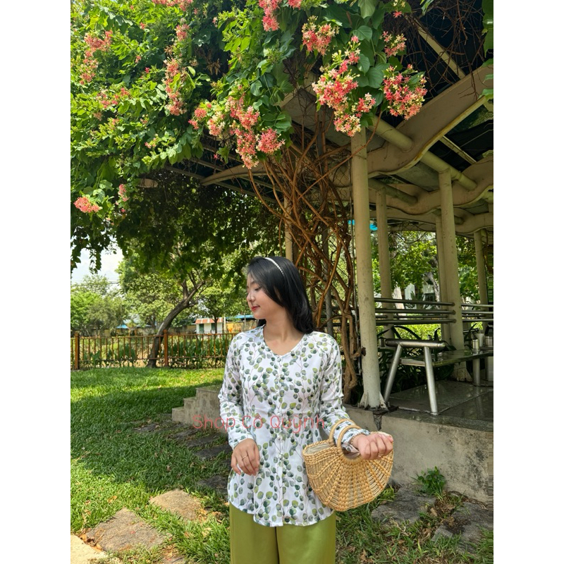 ÁO BÀ BA LỤA MANGO BIGSIZE ( KHÔNG KÈM QUẦN )