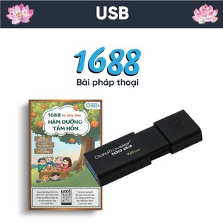 USB Pháp Thoại - Thư Viện 1688 Bài Hàm Dưỡng Tâm Hồn - BKEShop