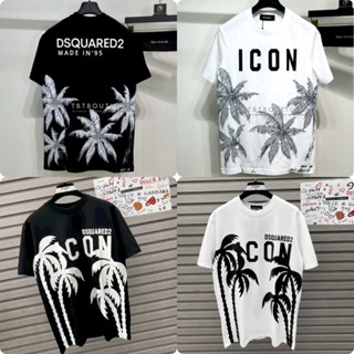 [xT] Áo Phông Nam ICON họa tiết Hình lá dừa Siêu Đẹp - Áo Thun Nam DSQ Mới Nhất co giãn 4 chiều Hottrend #Hot #2024