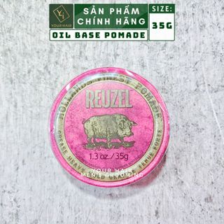Sáp vuốt tóc Reuzel Pink Pomade - Travel Size 35g