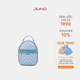 Balo Nữ Thời Trang JUNO Họa Tiết Logo Jn BL160