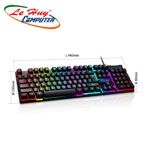 BÀN PHÍM GAMING LED T-Wolf T20