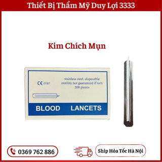 Kim chích mụn lancets sử dụng trong spa - tmv hộp 200 cái