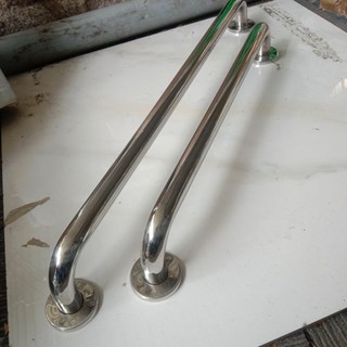 Tay vịn o32mm có nắp chụp bass. inox 304,kích thước 60cm,80cm....