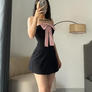 Sep chân váy kèm áo cúp tặng nơ hồng.