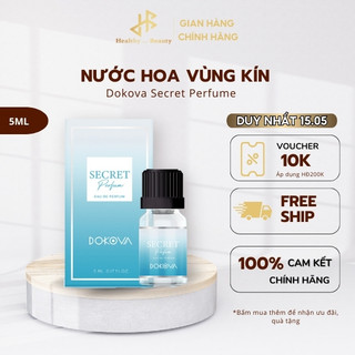 Nước hoa vùng kín Hàn Quốc Dokova Secret Perfume hương quyến rũ 5ml