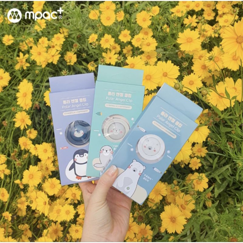 Kẹp chống muỗi và côn trùng LUDA, Mpac Hàn quốc cho bé từ sơ sinh