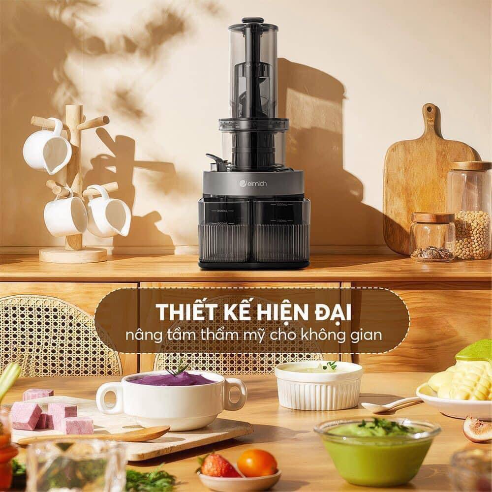 Máy ép chậm Elmich - Model 8759 công suất 240W họng ép to