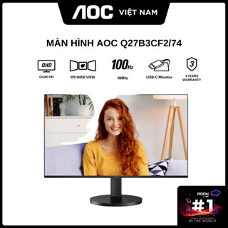 Màn hình aoc q27b3cf2/74 27 inch - hàng chính hãng