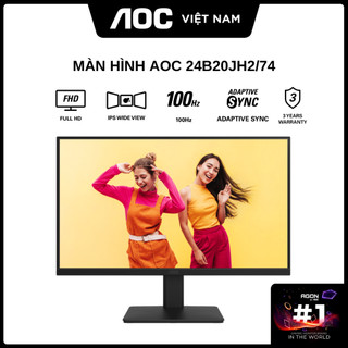 Màn hình aoc 24b20jh2/74 24 inch - hàng chính hãng
