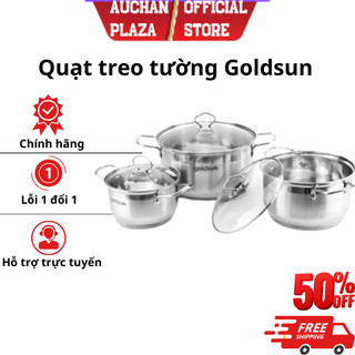 Bộ nồi inox 5 đáy GOLDSUN inox cao cấp 5 đáy tỏa nhiệt nhanh sử dụng trên mọi loại bếp