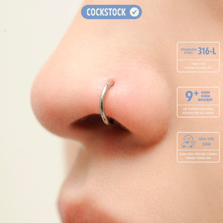 Khuyên vòng mũi Nosering Hoop CockStock