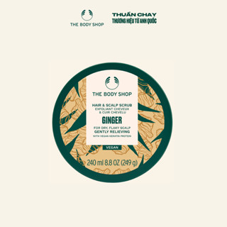 Tẩy Tế Bào Chết Da Đầu Gừng Ginger Hair & Scalp Scrub 240ml The Body Shop